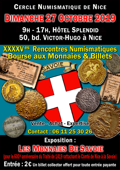 rencontre numismatique